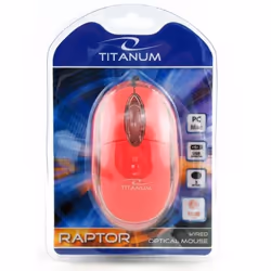 Esperanza Titanum souris Droitier USB Type-A Optique 1000 DPI