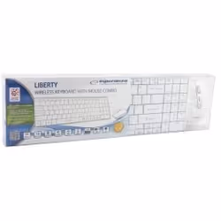 Esperanza EK122W clavier Souris incluse RF sans fil QWERTY Blanc - Vue supplémentaire 4