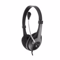 Esperanza EH158K, Avec fil, Musique, Casque, Noir, Gris