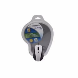 Esperanza EM125E, Ambidextre, Optique, USB Type-A, 1200 DPI, Noir, Blanc