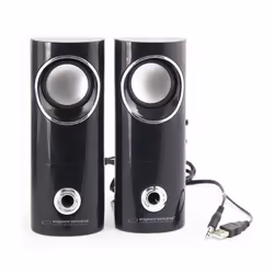 Esperanza 2.0 BEAT haut-parleur Noir Avec fil 6 W