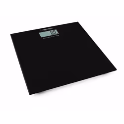 Esperanza EBS002K, Pèse-personne électronique, 180 kg, Noir, kg, lb, ST, Carré, Verre trempé