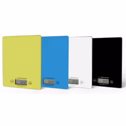 Esperanza EKS002G escabeaux de cuisine Vert, Jaune Comptoir Rectangle Balance de ménage électronique