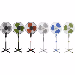 Esperanza ehf001ke Ventilateur de sol Hurricane Noir en gris, 20 x 40 x 130