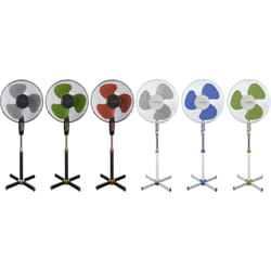 Esperanza ehf001ke Ventilateur de sol Hurricane Noir en gris, 20 x 40 x 130