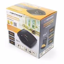 Esperanza EKT006K gaufrier et appareil à croque-monsieur 700 W Noir - Vue supplémentaire 4