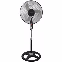 Esperanza EHF002KE, Ventilateur à lame domestique, Noir, Sol, 40 cm, 90°, Boutons
