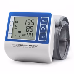 Esperanza ECB001, Bras supérieur, Semi-automatique, Multicolore, 40 - 199, Boutons, Tactile, LCD