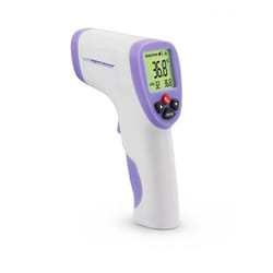 Esperanza ECT002 thermometre digital Thermomètre à distance Violet, Blanc Oreille, Front, Orale, Rectal, Sous le bras Boutons