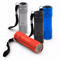 Mini lampe de poche Esperanza ALTAIR est une source de lumière fiable pour les personnes actives. Équipée de 9 diodes LED , e ...