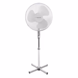 Esperanza EHF001WW, Ventilateur à lame domestique, Blanc, Sol, 40 cm, Boutons, II