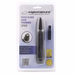 Esperanza EBG004K, Noir, Oreille, Nez, Acier inoxydable, Batterie, AA