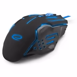 Esperanza EGM403B souris Droitier USB Type-A Optique 2400 DPI