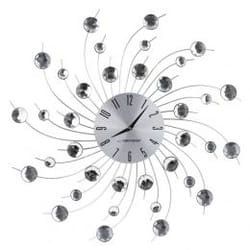 Esperanza EHC004 réveille-matin Réveil mécanique Noir, Acier inoxydable