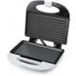 Machine à panini - Panini - TKT004W - 700 W - Blanc - Revêtement antiadhésif