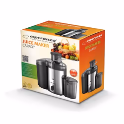 Esperanza EKJ002 presse-agrumes 500 W Noir, Acier inoxydable