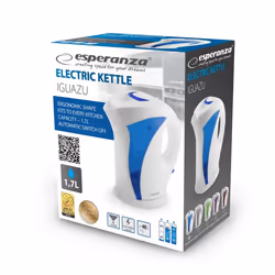 Esperanza EKK018B bouilloire 1,7 L 2200 W Bleu, Blanc - Vue supplémentaire 5
