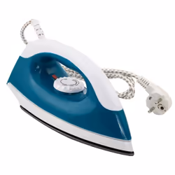 Esperanza TRAVEL IRON SMOOTHER Fer à repasse à sec Semelle anti-adhérente 1200 W Bleu, Blanc