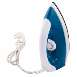 Esperanza TRAVEL IRON SMOOTHER Fer à repasse à sec Semelle anti-adhérente 1200 W Bleu, Blanc