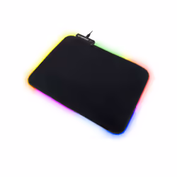 Esperanza EGP105, Noir, Monochromatique, Alimenté par port USB, Base antidérapante, Tapis de souris de jeu