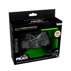 Esperanza EGG114K accessoire de jeux vidéo Noir USB 2.0 Manette de jeu Analogique/Numérique PC, Xbox One, Xbox Series S, Xbox Series X