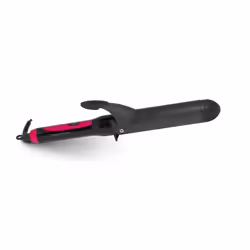 Esperanza JANET, Fer à friser, À chaleur, Forme de baril raide, Tous types de cheveux, 200 °C, Noir, Rose