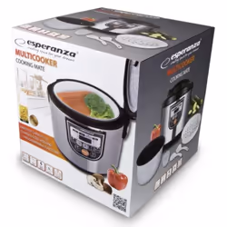Esperanza EKG011 appareil multi-cuissons 5 L 860 W Noir, Acier inoxydable - Vue supplémentaire 10