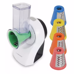 Esperanza EKM026 Râpe électrique et spiraliseur Plastique Multicolore