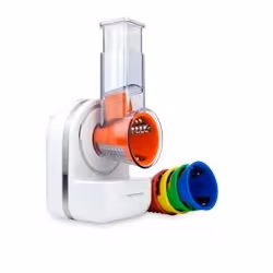Esperanza EKM027 Râpe électrique et spiraliseur Plastique Blanc