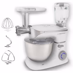 Esperanza EKM025, 5 L, Acier inoxydable, Blanc, Foie, Rotatif, 1,5 L, 1 m, 3 disques