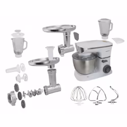 Esperanza EKM025 robot de cuisine 1000 W 5 L Acier inoxydable, Blanc - Vue supplémentaire 4