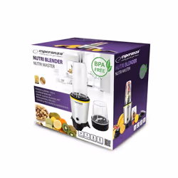 Esperanza EKM028 blender Mélangeur de table 1000 W Noir, Acier inoxydable - Vue supplémentaire 5