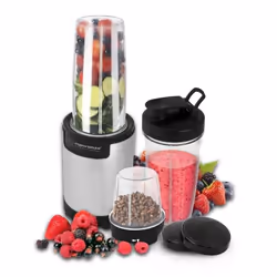 Esperanza EKM030 blender Mélangeur de table 900 W Noir, Acier inoxydable