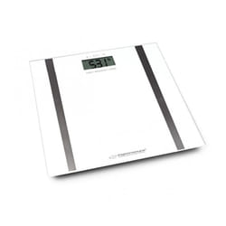 Esperanza Samba Rectangle Blanc Pèse-personne électronique
