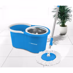 Gardez votre maison propre avec le balai rotatif Esperanza PERFECT CLEAN EHS006 . Ce balai moderne est votre allié dans la lu ...