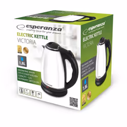 La bouilloire électrique Esperanza VICTORIA EKK113W blanche est la solution idéale pour ceux qui recherchent un équipement de ...