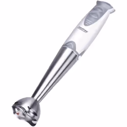 MPM MBL-04, Mélangeur par immersion, 400 W, Gris, Acier inoxydable, Blanc
