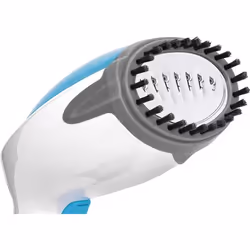 MPM MZP-01 Fer à vapeur Semelle en acier inoxydable 1200 W Bleu, Acier satin, Transparent, Blanc