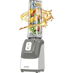 MPM MBL-22 0,6 L Mélangeur de table 350 W Gris, Transparent, Blanc