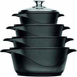 Batterie de cuisine induction 8 pièces Smile MGK-12  Noir 14797