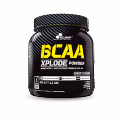 Olimp Nutrition BCAA Xplode, Poudre, L-Glutamine, L-Isoleucine, L-Leucine, L-Valine, Vitamine B6, 2:1:1, 10 g, 206 kcal