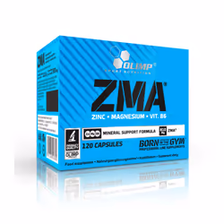 Olimp Nutrition ZMA, Gélule, Vitamine B6, Magnésium, Zinc, Adulte, 150 mg