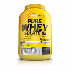 Olimp Nutrition Pure Whey Isolate 95, Poudre, Isolation de la protéine de lactosérum, Vanille, L-Alanine, L-Arginine, L-Acide ...