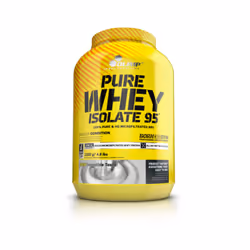 Olimp Nutrition Pure Whey Isolate 95, Poudre, Isolation de la protéine de lactosérum, Fraise, L-Alanine, L-Arginine, L-Acide ...