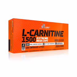 Olimp Nutrition L-Carnitine 1500 Extreme, Gélule, L-carnitine, 120 pièce(s), 48 kcal, 200,6 kJ, 0,8 kcal