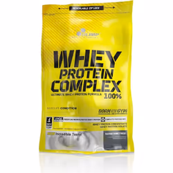 Olimp Nutrition Whey Protein Complex 100%, Poudre, Isolation de la protéine de lactosérum, Fraise, L-Alanine, L-Arginine, L-A ...
