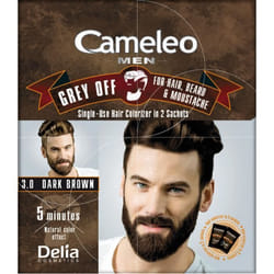 Cameleo Men Teinture cheveux barbe et moustache 3.0 Châtain foncé