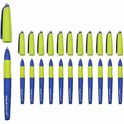Stylo Roller Effaçable Ergonomique Pelikan Erase 2.0 - Encre Bleue - Pour Droitier et Gaucher
