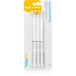 BabyOno Take Care Straws and Tubes Cleaning Brushes 4 pcs