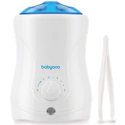 BabyOno Get Ready Bottle Warmer and Steriliser 2 in 1 Natural Nursing